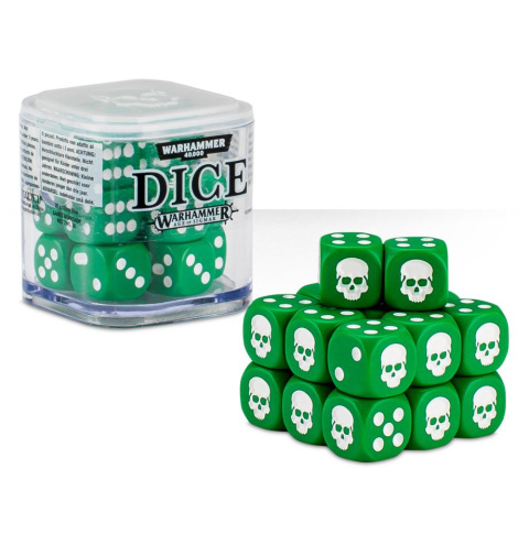 CITADEL 12mm DICE SET- Green