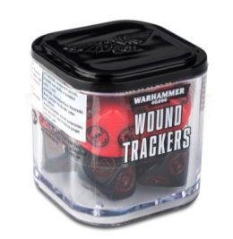 CITADEL WOUND TRACKERS BLACK RED