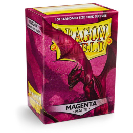 Dragon Shield Sleeves Magenta Matte