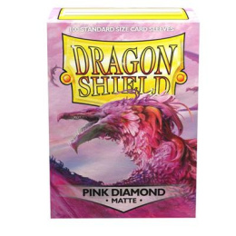 Dragon Shield Sleeves Matte Pink Diamond