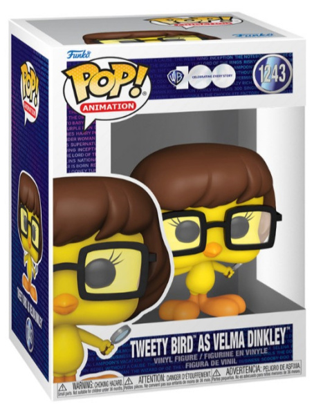Funko Pop: WB 100 - Tweety Bird as Velma Dinkley