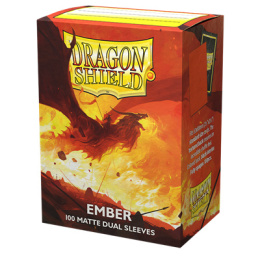 Dragon Shield Dual Matte Sleeves- Ember