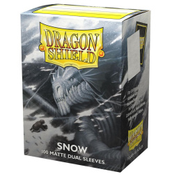 Dragon Shield Dual Matte Sleeves - Snow Nirin