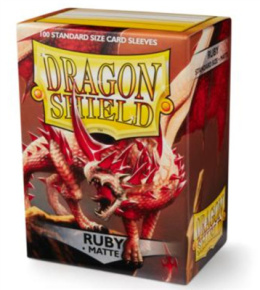 Dragon Shield Matte - Ruby