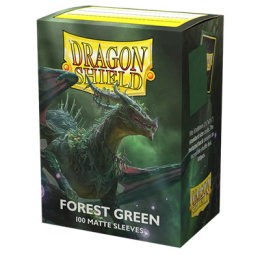 Dragon Shield Matte Sleeves - Forest Green