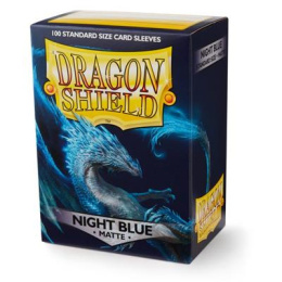 Dragon Shield Matte Sleeves - Night Blue