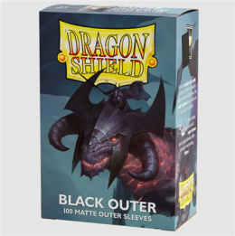 Dragon Shield Outer Sleeves - Matte Black