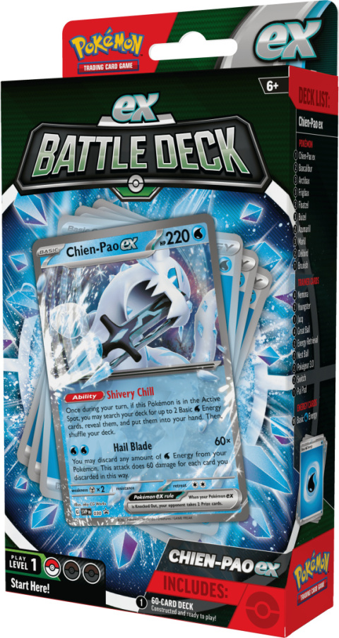 July Ex Battle Deck - Chien-Pao