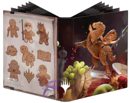 MTG Wilds of Eldraine 4-Pocket Album Syr Ginger, the Meal Ender Cookie Tray