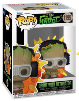 Funko Pop: I am Groot - Groot with Detonator