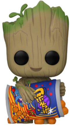 Funko Pop: I am Groot - Groot with Cheese Puffs