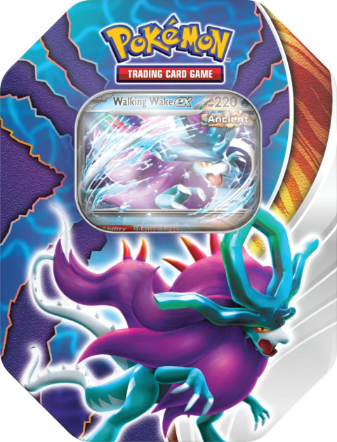 Pokemon TCG: Paradox Clash Tin - Walking Wake ex