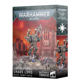 CHAOS SPACE MARINES CHAOS LORD WITH JUMP PACK