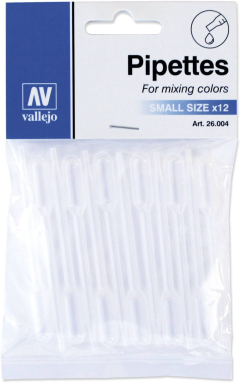 Vallejo - Pipettes Small Size (12x1 ml)