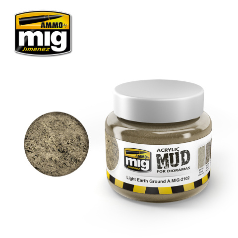 Acrylic Mud for Dioramas - Light Earth Ground (250 ml)