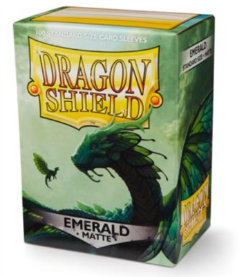 Dragon Shield Matte Sleeves - Emerald