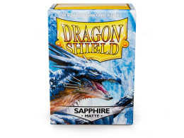 Dragon Shield Matte Sleeves - Sapphire