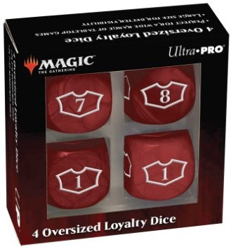 MTG 22 mm Deluxe Loyalty Dice Set - Moutain