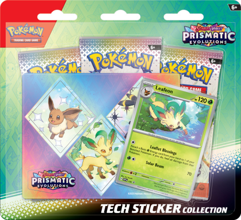 Pokemon TCG Prismatic Evolutions - Tech Sticker Leafeon