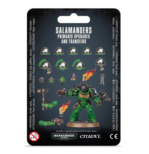 SALAMANDERS PRIMARIS UPGRADES & TRANSFRS