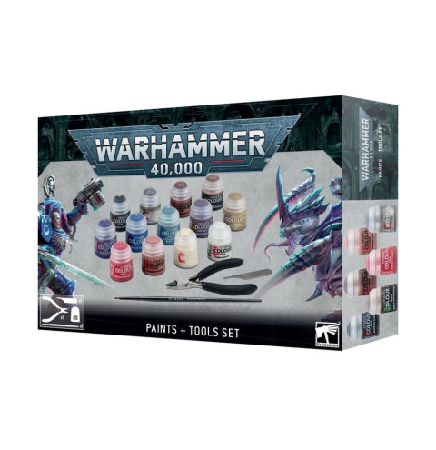 WARHAMMER 40000 PAINTS + TOOLS