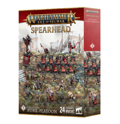 SPEARHEAD CITIES OF SIGMAR FUSIL-PLATOON