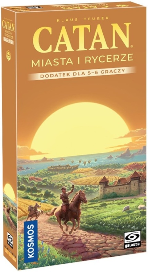 Catan Miasta i Rycerze - dodatek dla 5-6 graczy edycja 2025