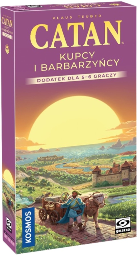 Catan Kupcy i barbarzyńcy - dodatek dla 5-6 graczy edycja 2025