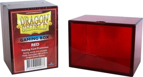 Dragon Shield Strongbox Box - Red