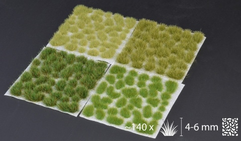 Set - Green Meadow (Wild) Tufts