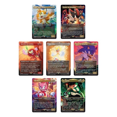 MTG - Secret Lair x Sonic: Friends & Foes WPN Exclusive