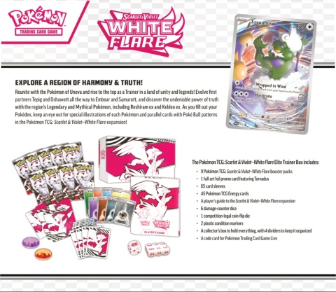 Pokemon TCG White Flare - ETB Elite Trainer Box