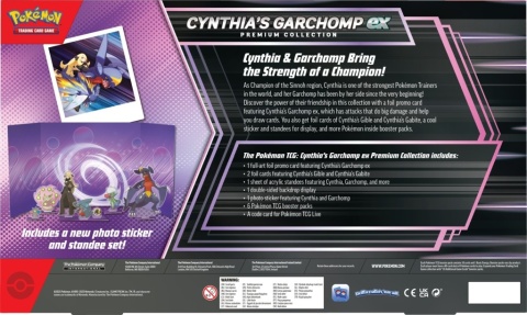 Pokemon TCG Cynthia’s Garchomp ex - Premium Collection