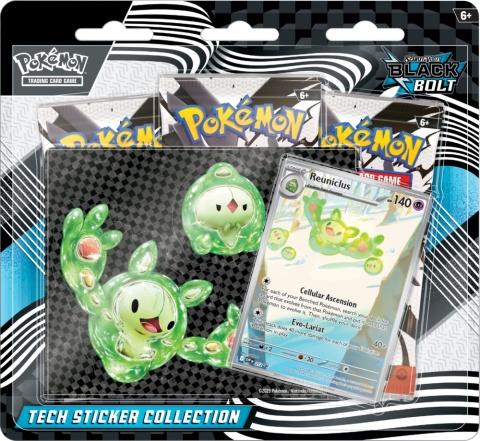 Pokemon TCG: Black Bolt - Tech Sticker - Reuniclus