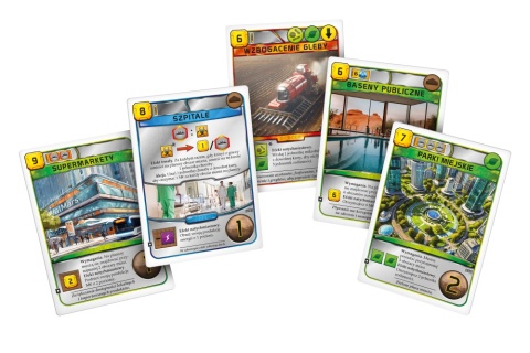 Terraformacja Marsa: Zestaw dodatkowy #6 i #7 (5 kart)