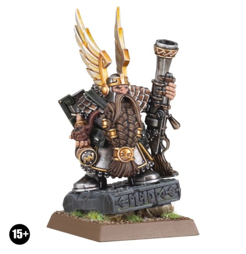 DWARF THANE WITH HANDGUN ON OATHSTONE EXPERT KIT