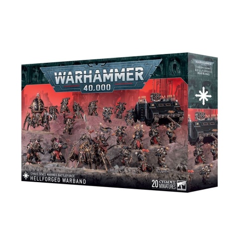 BATTLEFORCE CHAOS SPACE MARINES HELLFORGED WARBAND