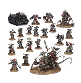 BATTLEFORCE CHAOS SPACE MARINES HELLFORGED WARBAND