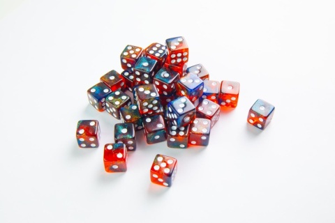 Galaxy Series - Mars - D6 Dice Set 12 mm (36 pcs)