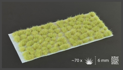 Grass tufts - 6 mm - Light Green (Small)