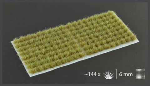rass tufts - 6 mm - Mixed Green (Small)