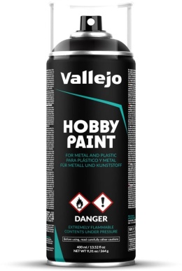 Hobby Paint Spray - Black Primer (400 ml)