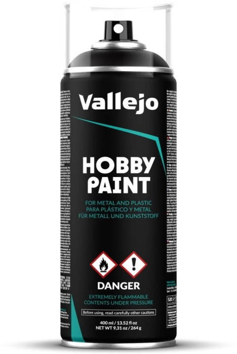 Hobby Paint Spray - Black Primer (400 ml)