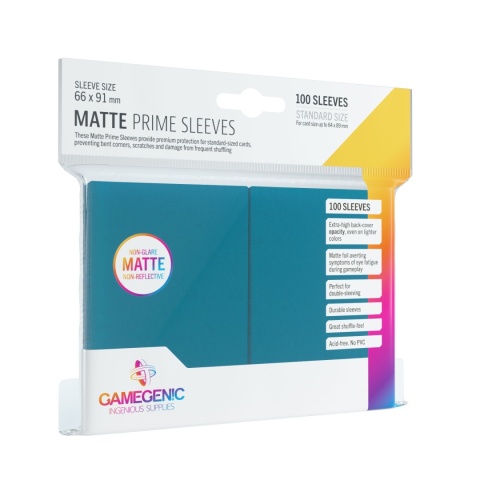 Koszulki Gamegenic Matte Prime CCG 66x91 mm - Blue