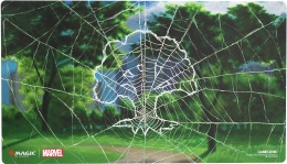 MTG Marvel's Spider-Man - Shiny Playmat - Forest