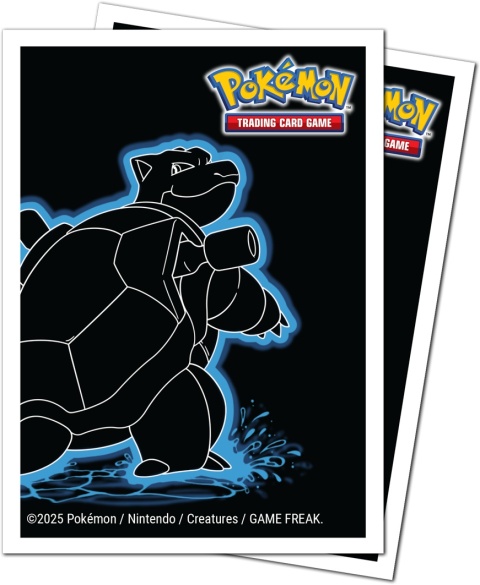 Pokémon - Apex Deck Protector Sleeves - Neon Kanto - Blastoise