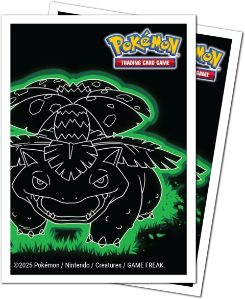 Pokémon - Apex Deck Protector Sleeves - Neon Kanto - Venusaur