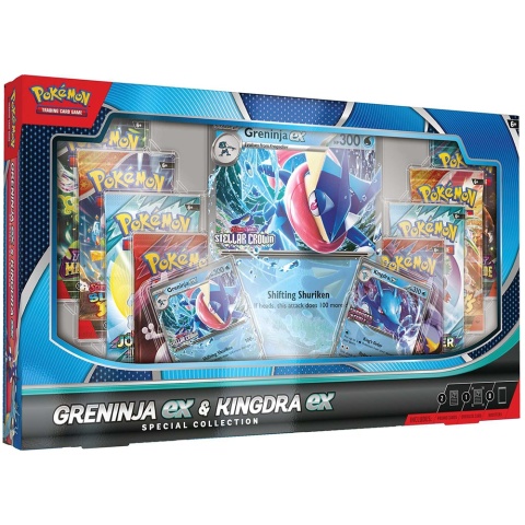 Pokemon TCG: Greninja Ex & Kingdra​ Ex Special Collection
