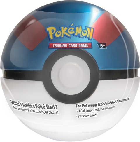 Pokemon TCG: PokeBall Tin - Great ball 2025