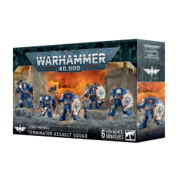 SPACE MARINES TERMINATOR ASSAULT SQUAD NEW